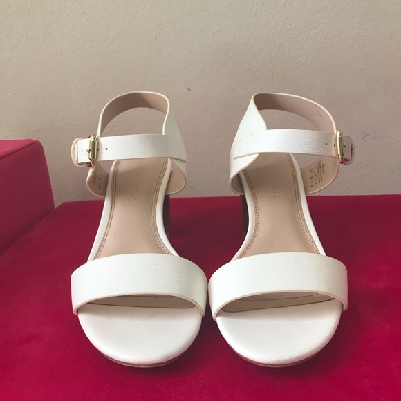 kelly and katie white sandals
